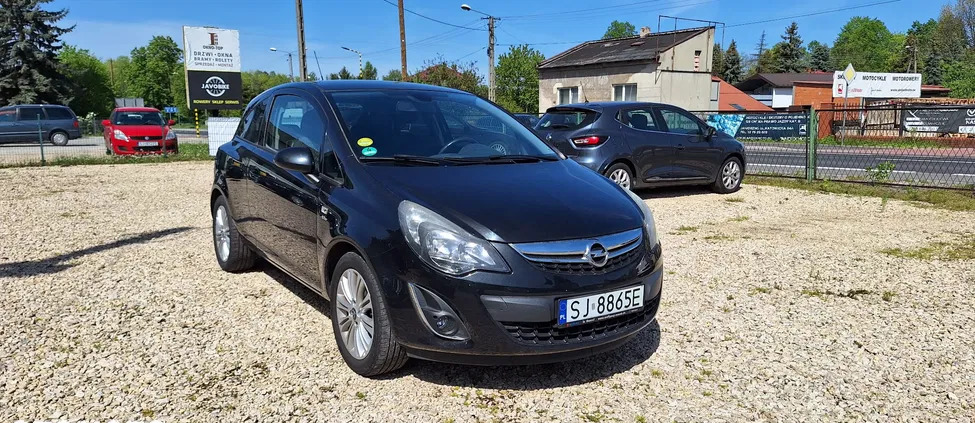 śląskie Opel Corsa cena 25500 przebieg: 115252, rok produkcji 2013 z Jaworzno